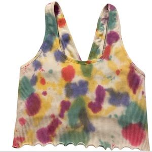 NWOT {Spiritual Gangster} Lined Tye Dye Tank